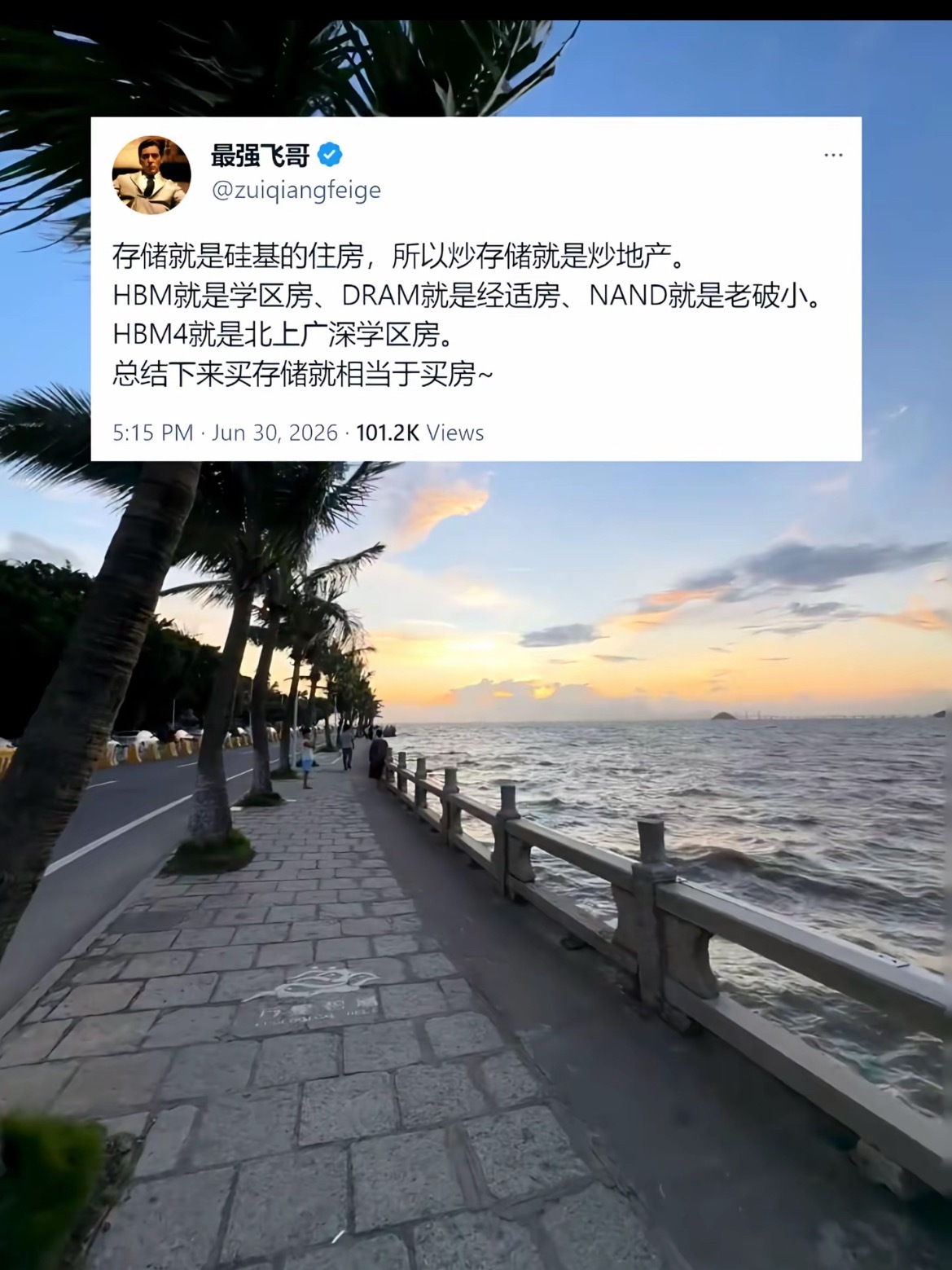 刷到一个观点，大家觉得他说得对吗？全球AI疯狂重创千元机市场存储有点东西