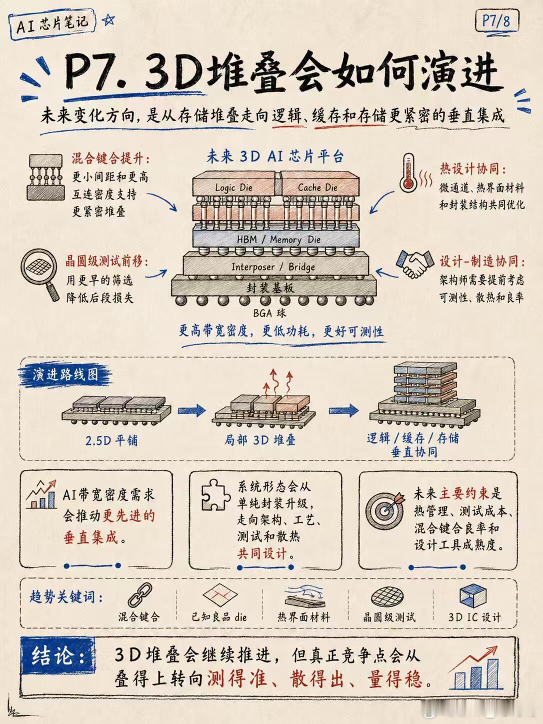 全球首个6nm晶圆级垂直堆叠芯片全球首款6nm晶圆级垂直堆叠AI加速芯片，专为端