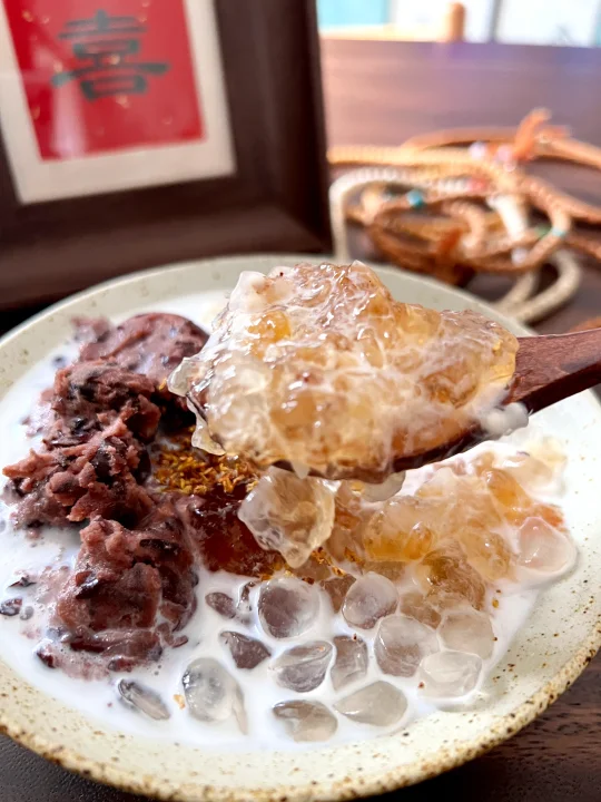 早起吃一碗桃胶糖水吧