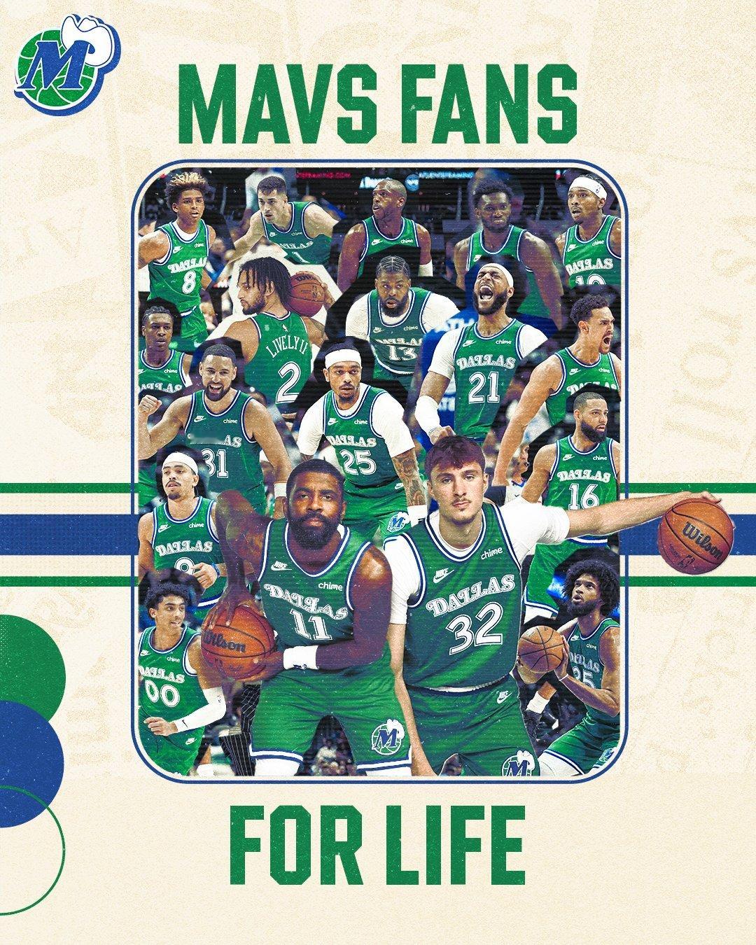 MFFL！独行侠晒图感谢球迷整个赛季的陪伴！nba