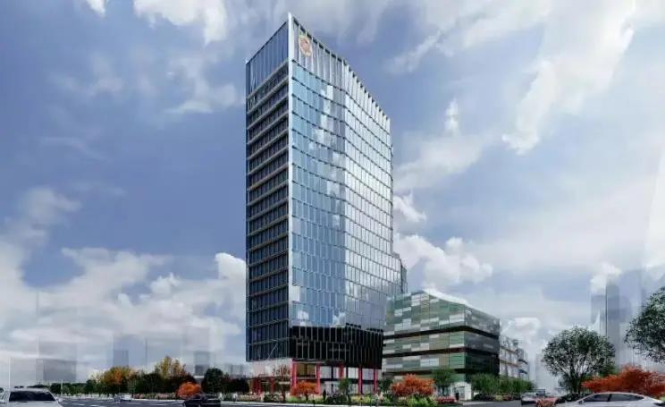 【封顶！福州市中心再添100米高建筑地标】
福州市中心城市形象持续焕新升级！日前
