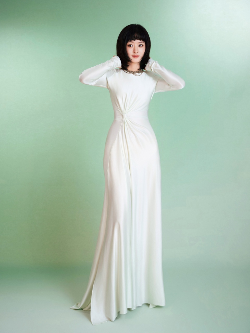 娱乐赵丽颖波波头发型赵丽颖波波头赵丽颖这次新造型好甜！波波头好特别 