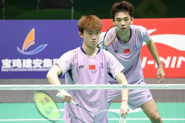 胡珂源/林祥毅瑞士赛一轮游!
3月10日，在超级300瑞士羽毛球公开赛男双首轮比