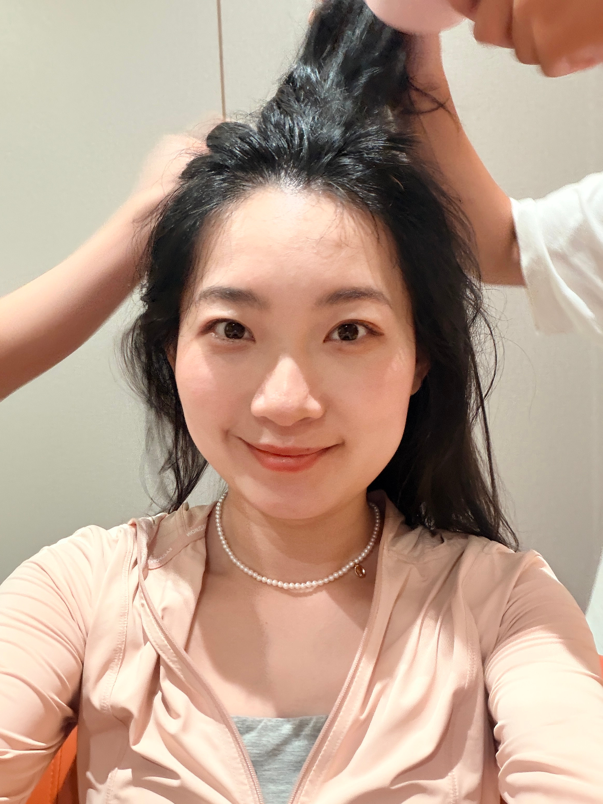 台风前没去囤物资去做了个头疗  再去做了个白娃娃spa 吃了牛排 饭后散步放下琐