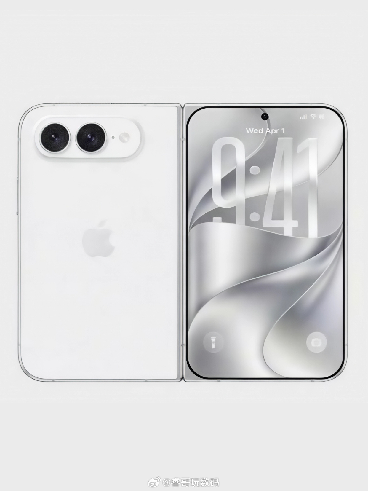 iPhone Duo 这名字还挺特别的[笑cry]今晚发布会看看Apple折叠屏