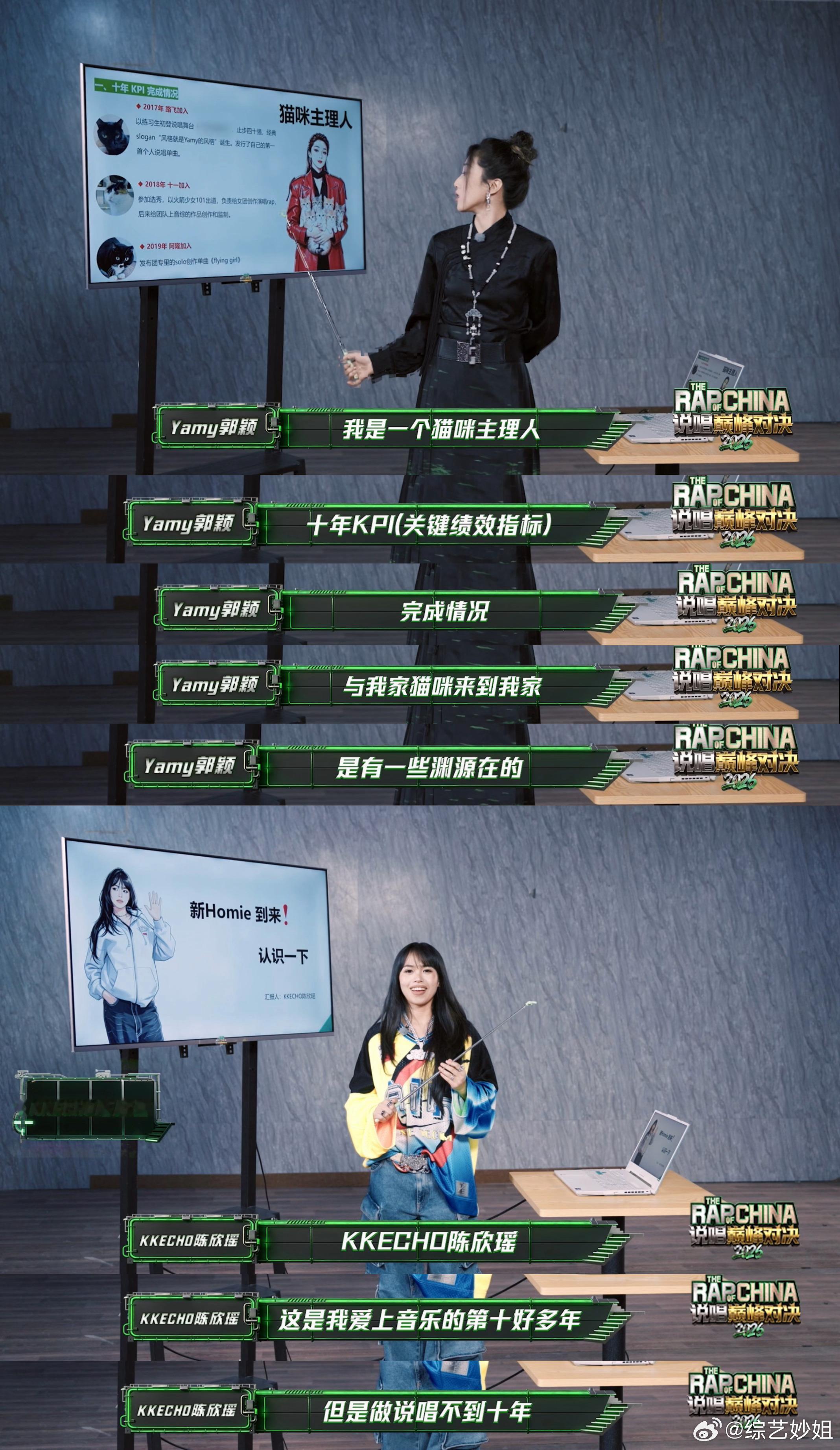 哈人来说唱巅峰也要汇报PPT说唱巅峰对决2026 哈圈整起大厂述职活，VaVa聊