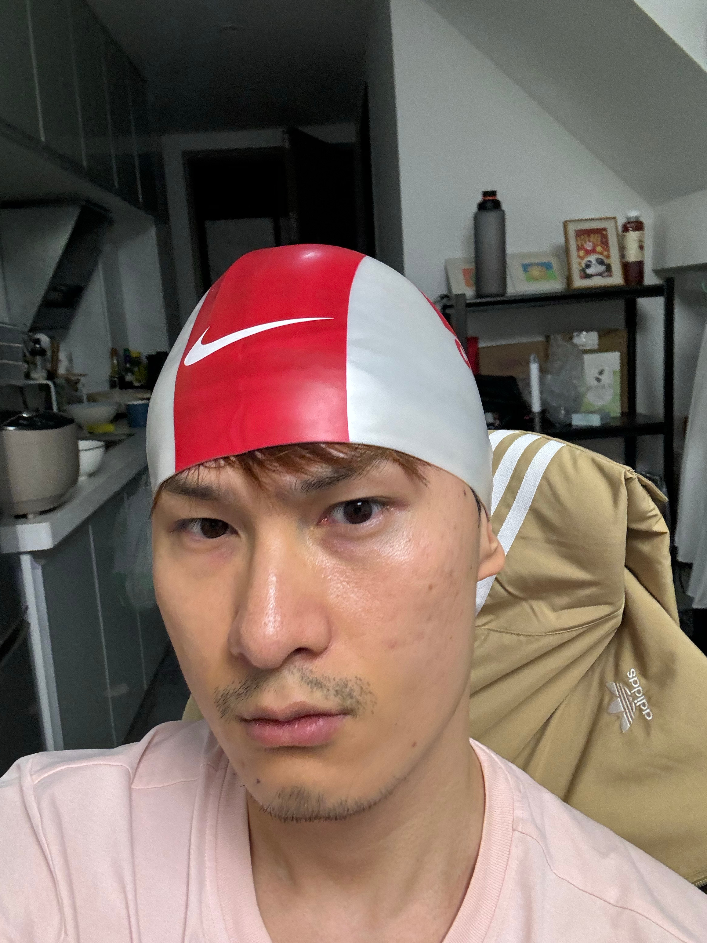 吴鹏同款泳帽✅[兔子][兔子][兔子][兔子] ​​​