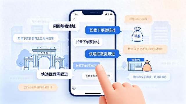 标题：笑不活！妈妈误寄50斤羊粪到女儿母校，在驿站放20多天 。