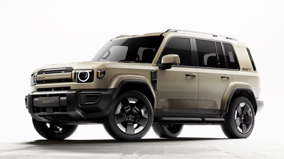 奇瑞iCAR V27 【新车品鉴】奇瑞iCAR V27，车子大小刚好，设计度刚好