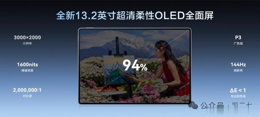 华为新平板麒麟T93Pro旗舰芯片华为MatePadProMax电脑级体验鸿蒙平