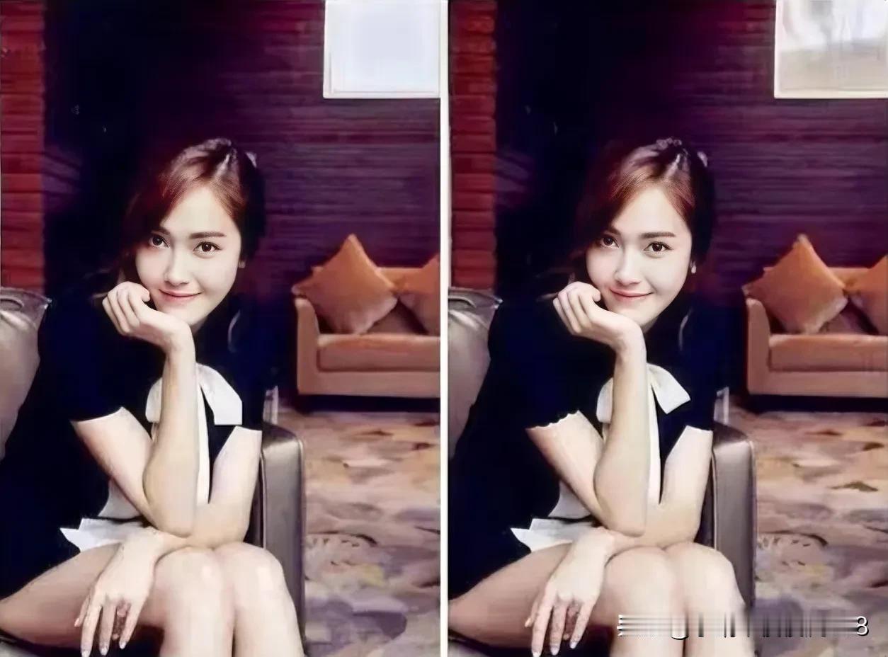 美女考眼力
找找最少有五处不同[灵光一闪]
