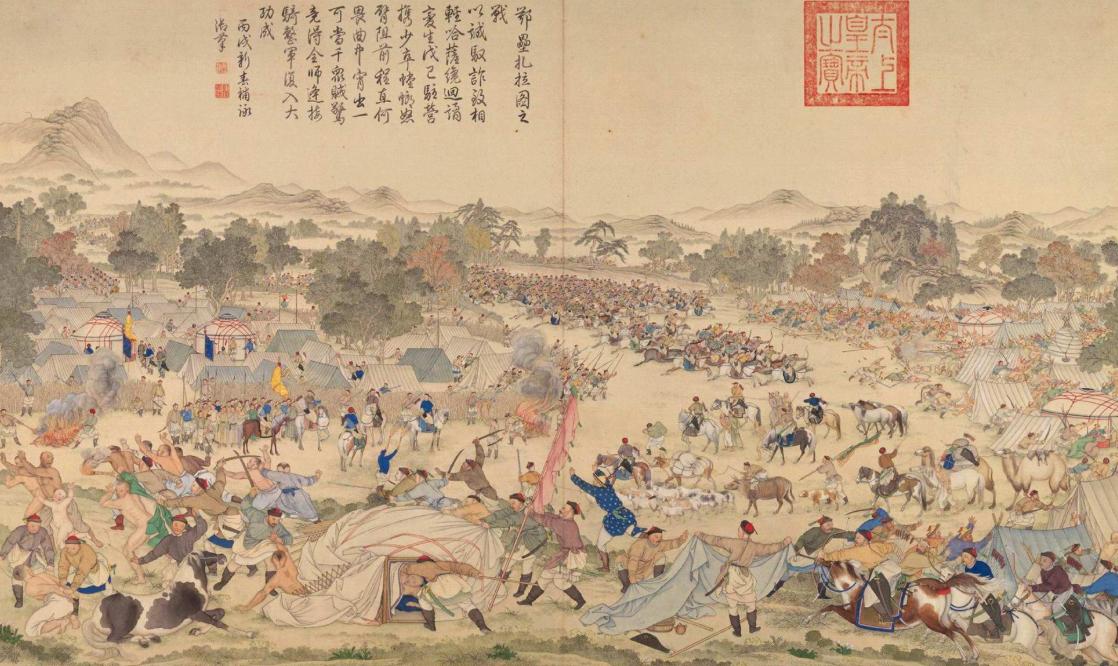 乾隆灭掉准噶尔，屠尽男丁灭族，对当时的世界造成了极大的震撼，很多人误以为准噶尔是