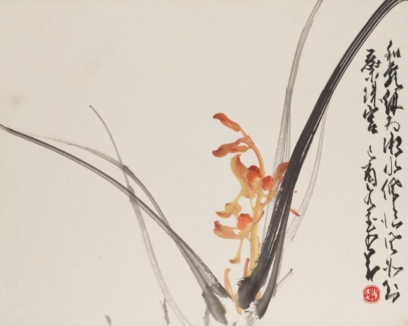 特别喜欢看岭南画派赵少昂先生的画，感觉他的画特别灵气。笔墨是灵动飘逸的，设色是鲜