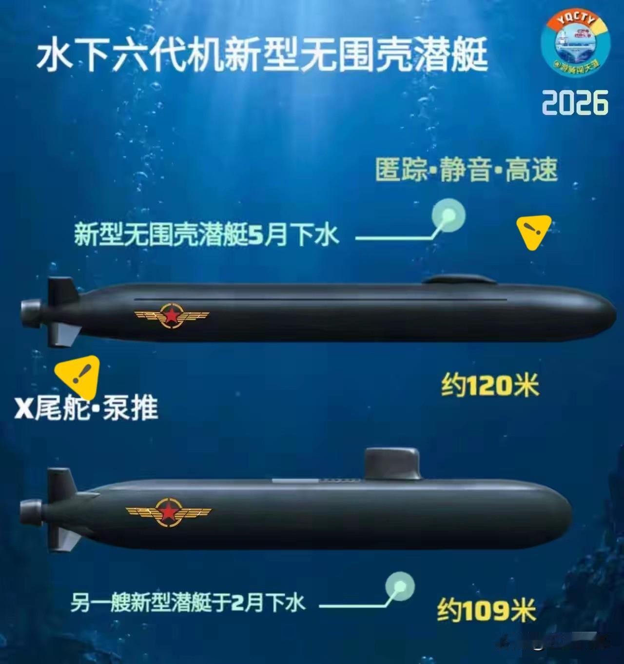 中国新型攻击核潜艇来了

我国新型攻击核潜艇传来好消息。近期，军工领域迎来新进展