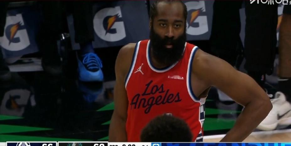 瓷王拉登！NBA快船明沟翻船，哈登34分+5板+6助+4断，要到15次罚球，赢了