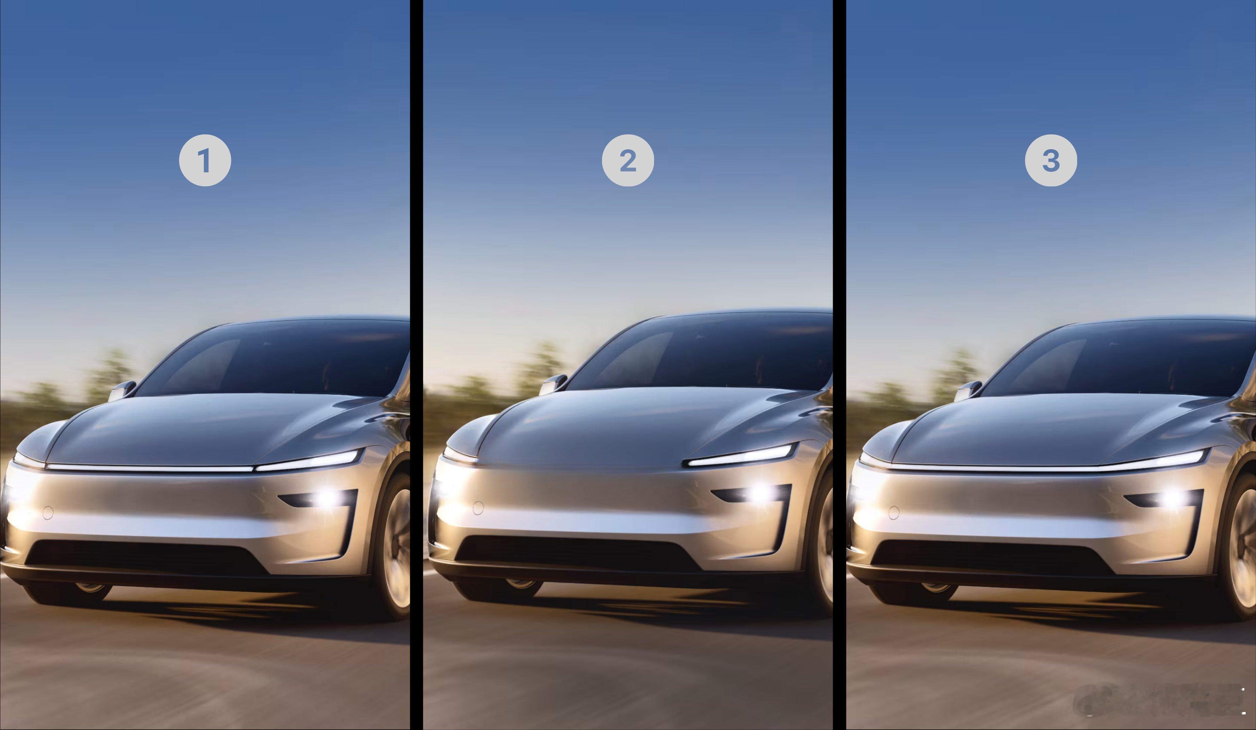 我更倾向3你呢？特斯拉焕新Model Y 图源➡️niccruzpatane 