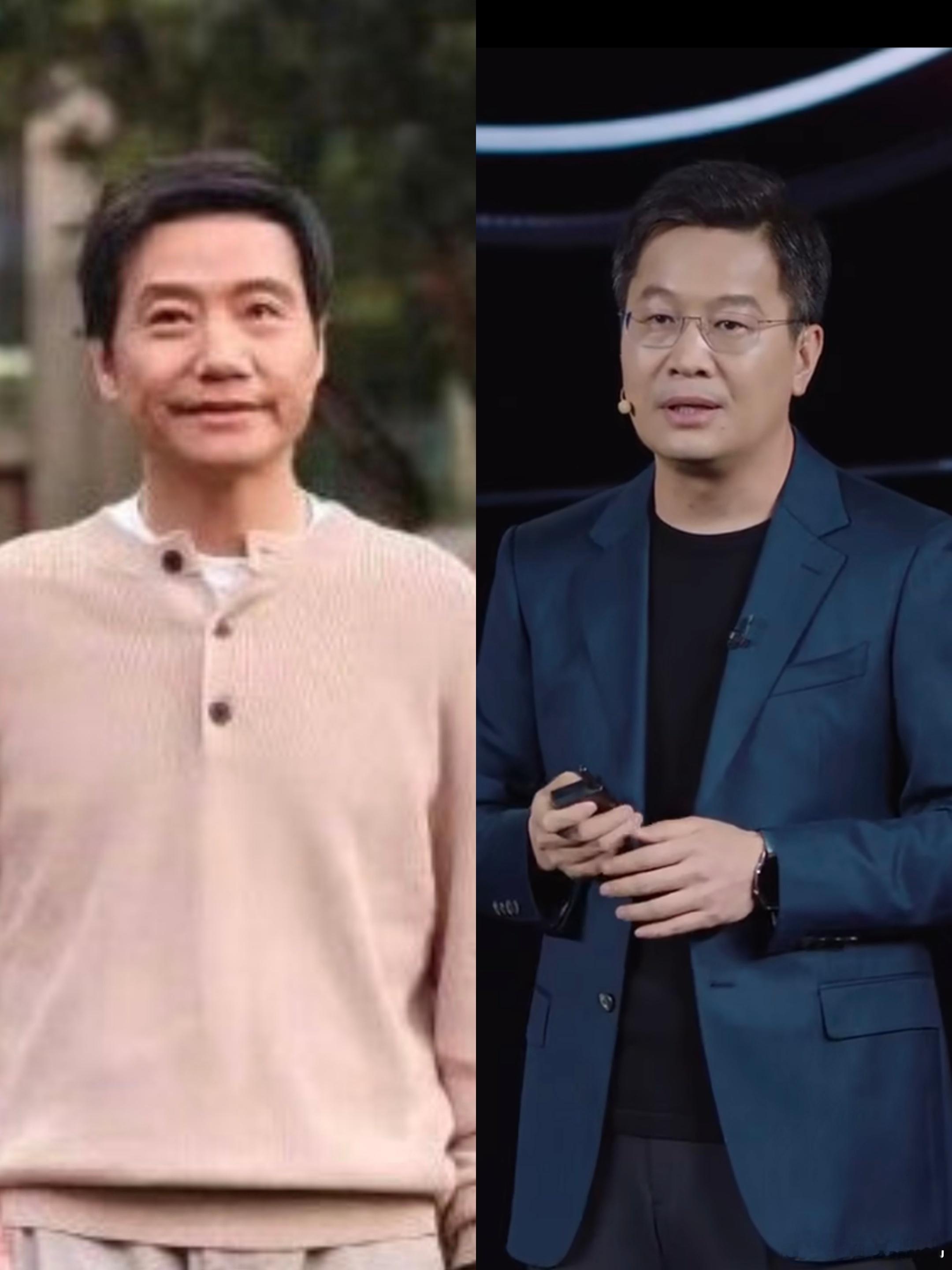 就我一个人发现卢总弄了和雷总同款发型吗？ 