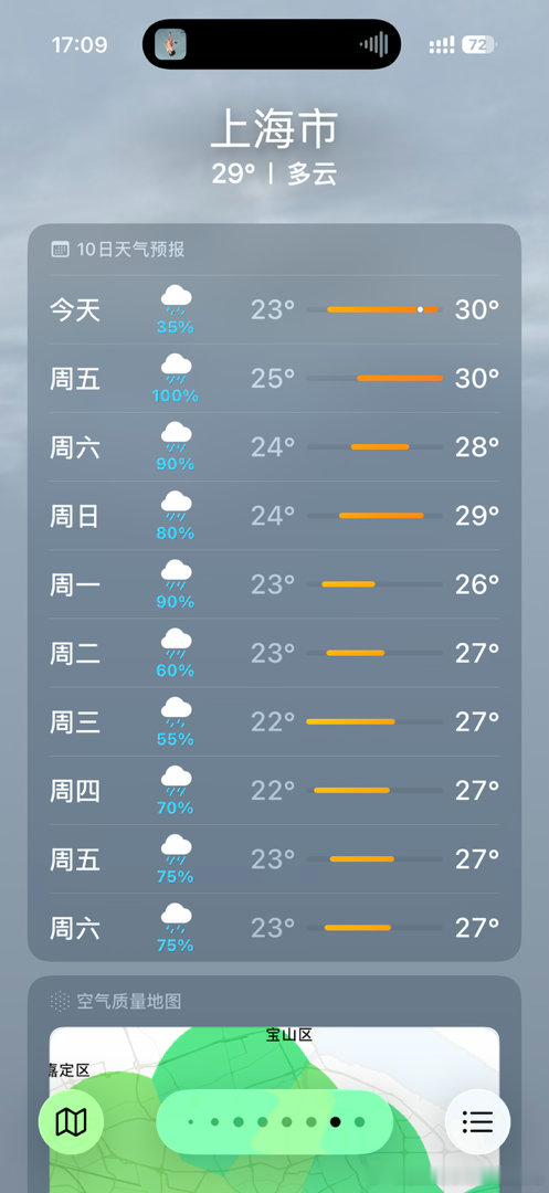 老子放十天假你就下十天雨呗贱得要死 