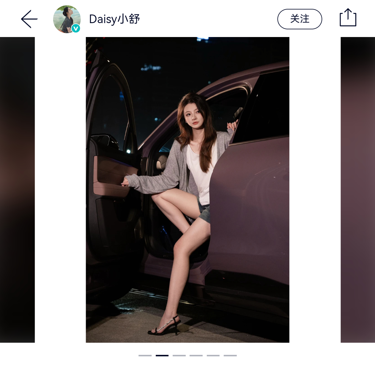 他们给我说开蔚来的都是美女，于是乎～ 确实好出片是真的我为nio代颜蔚来ec6蔚