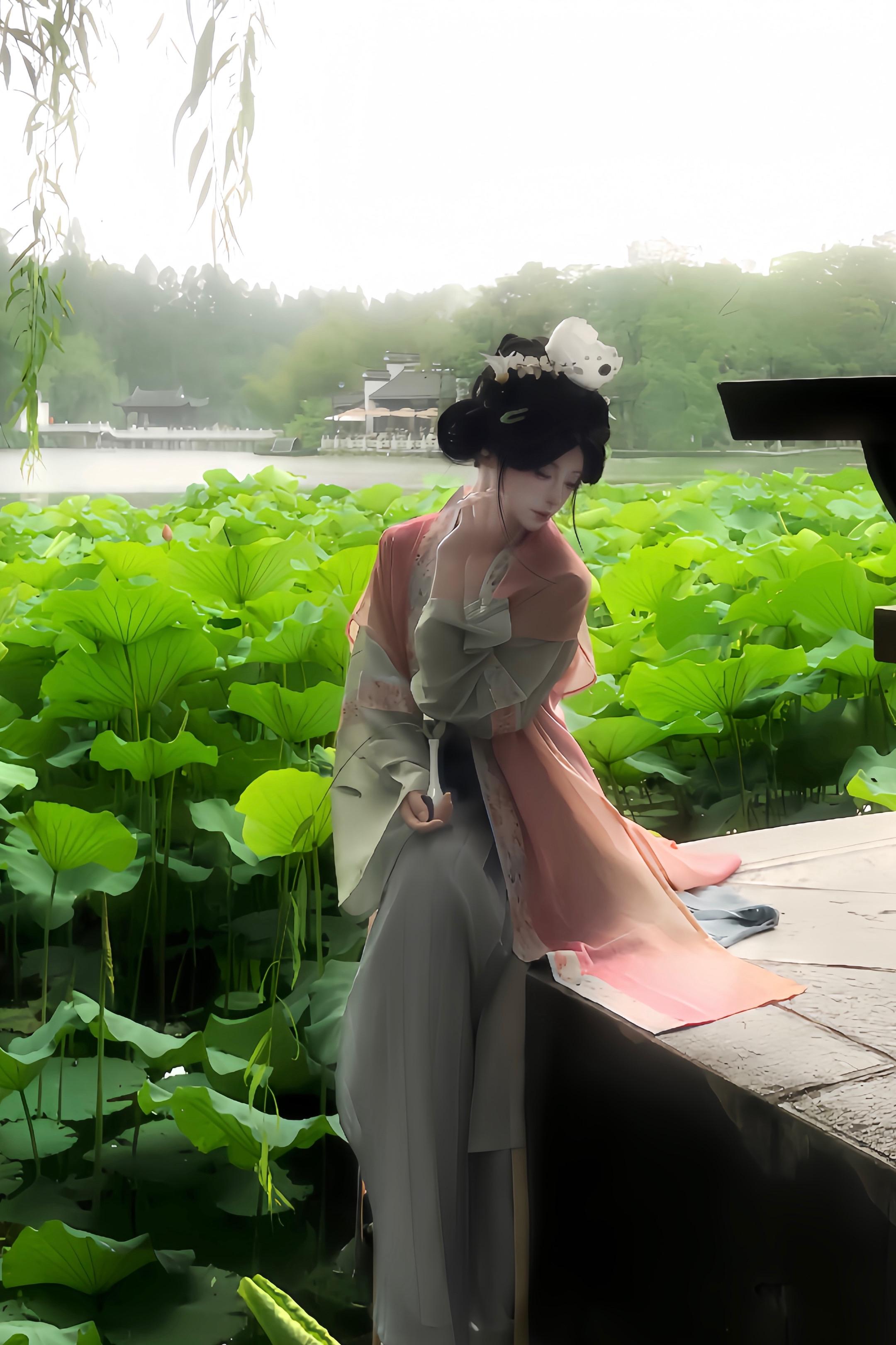 “兴尽晚回舟 误入藕花深处”