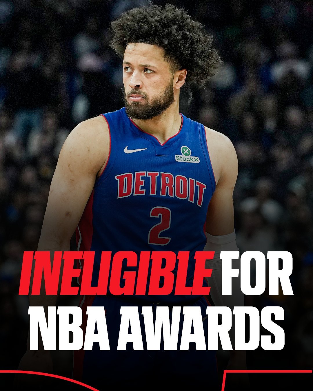 球队宣布，凯德·坎宁安将至少再缺席一周，他仍在从肺部塌陷中恢复。活塞队球星将错过