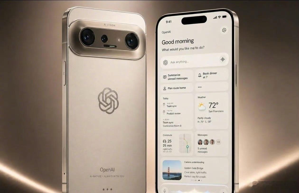 OpenAI或加速手机开发称 OpenAI 可能正加速首款 AI Agent 手
