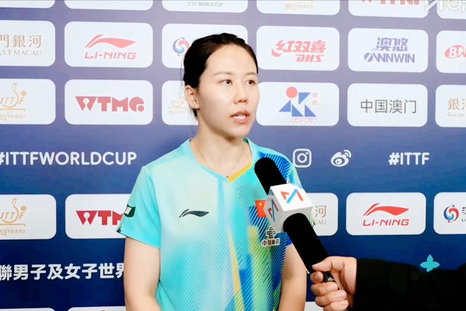 陈幸同3:0零封德拉戈曼后采访，一改往日风格，大胆的夸了自己！

记者问：恭喜同