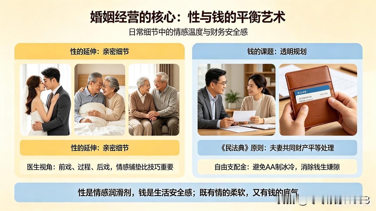 婚姻里最扎心的真相，往往藏在柴米油盐和床笫之欢里。也藏在日常里的温度和看不见的账
