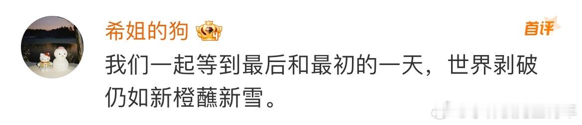 一些适合作为「跨年朋友圈文案」的歌词 