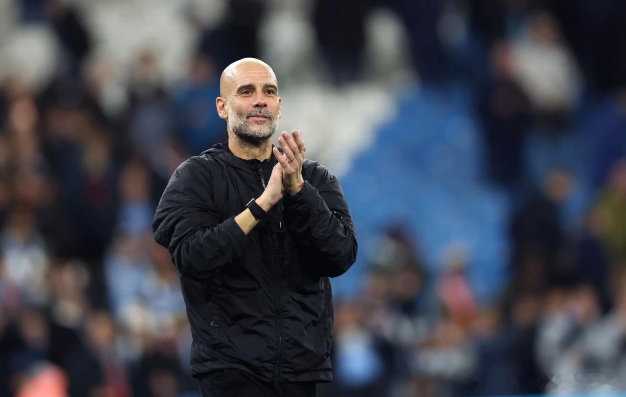 上轮英超，西班牙🇪🇸主教练瓜迪奥拉在执教生涯第1000场里程碑之战中，率领曼