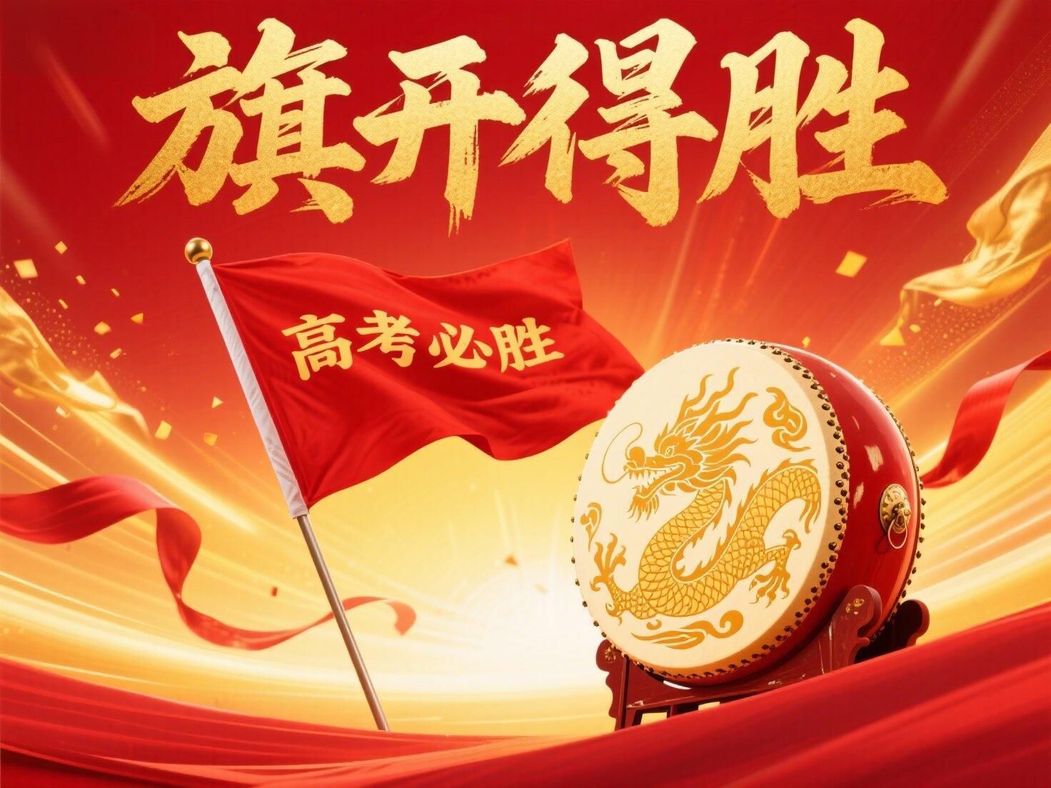 大学生喜爱内容共创计划高考祝福✨金榜题名  旗开得胜青春的答卷，终在盛夏落笔。寒