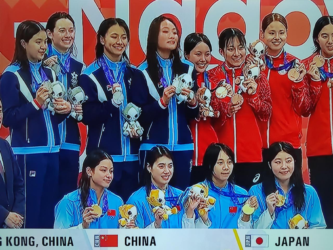 名古屋亚运会第二日奖牌榜：中国四个代表团分别以1、5、7、10同时跻身前十

1