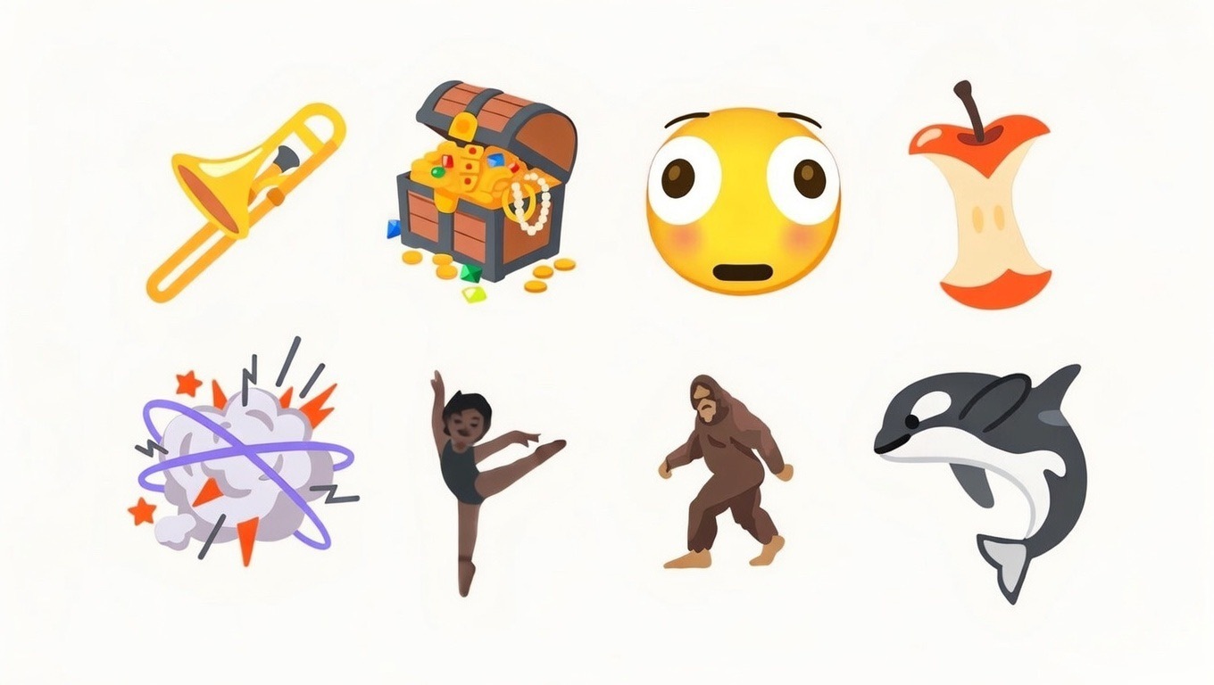 【iOS 26.4 将为你的 iPhone 增加 9 个新的表情符号】去年，Un