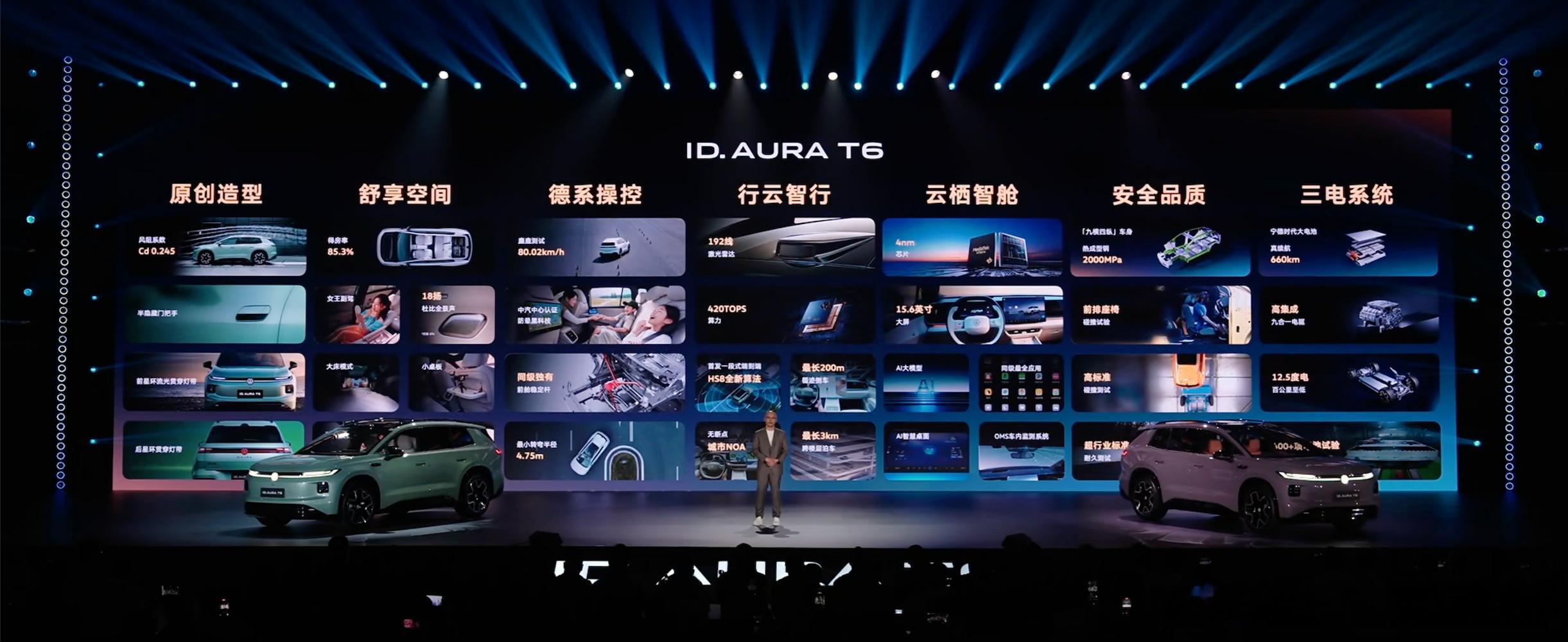 大众ID. AURA T6正式上市！上市价12.99万元起！一汽大众T6 全家人