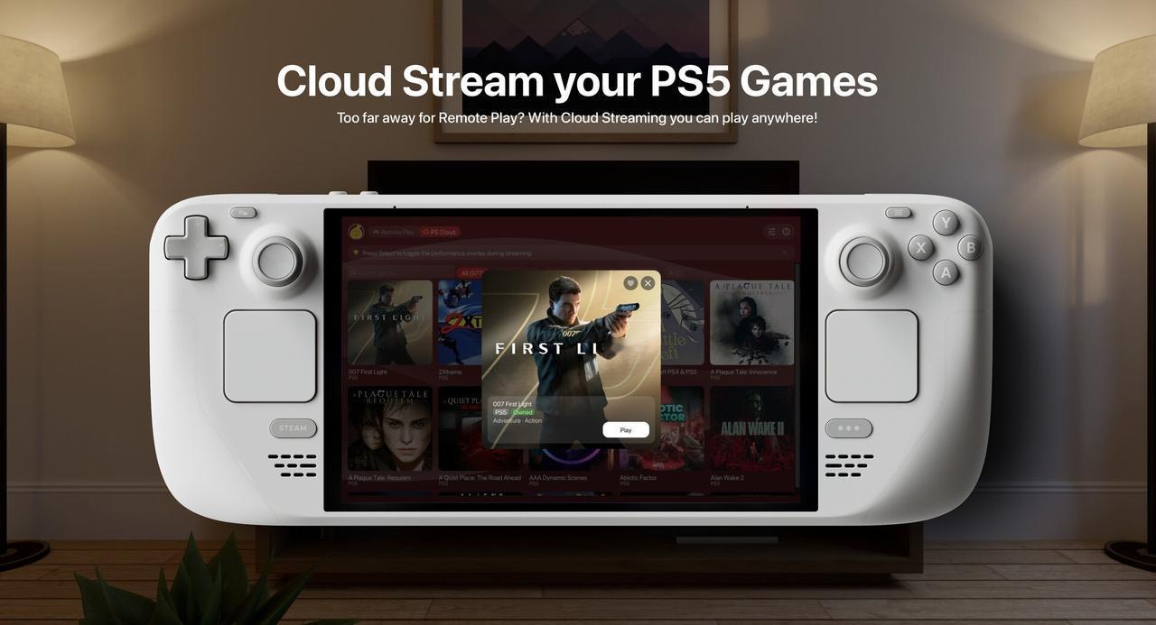 据外媒报道，一款名为“Asobi: Remote Play”的第三方应用已在St