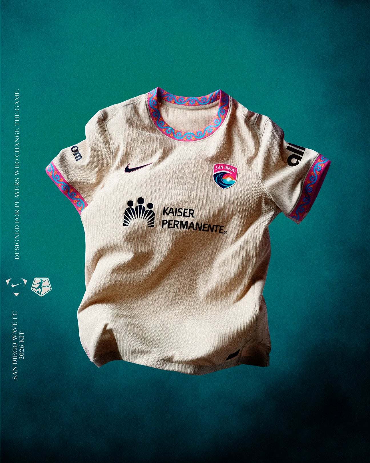 美国女足联赛，圣迭戈海浪球衣女足