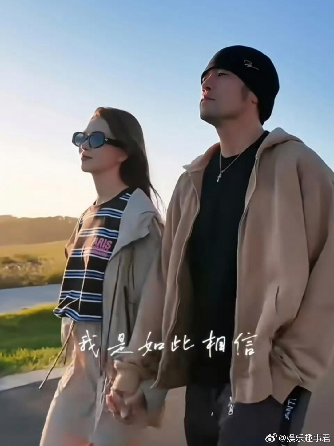 周杰伦昆凌晒一家五口背影 周杰伦和昆凌夫妻俩晒出手牵三个孩子（大女儿Hathaw