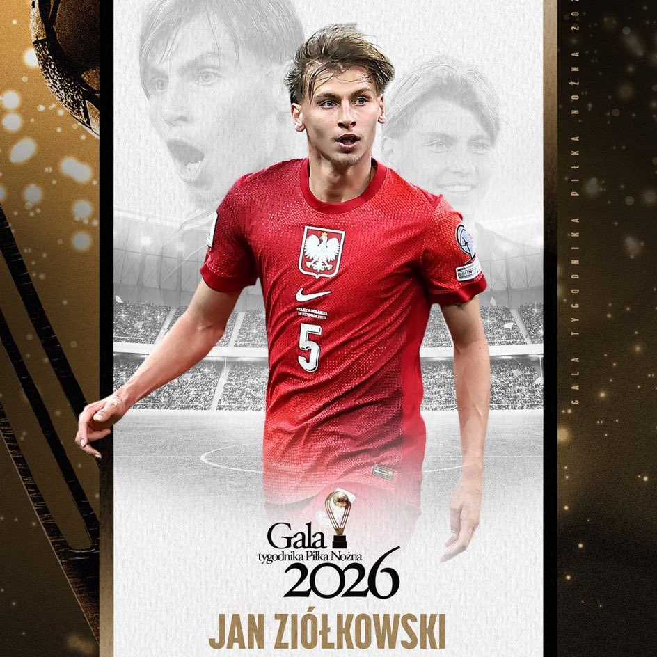 齐奥尔科夫斯基赢得了波兰年度新人奖🇵🇱 