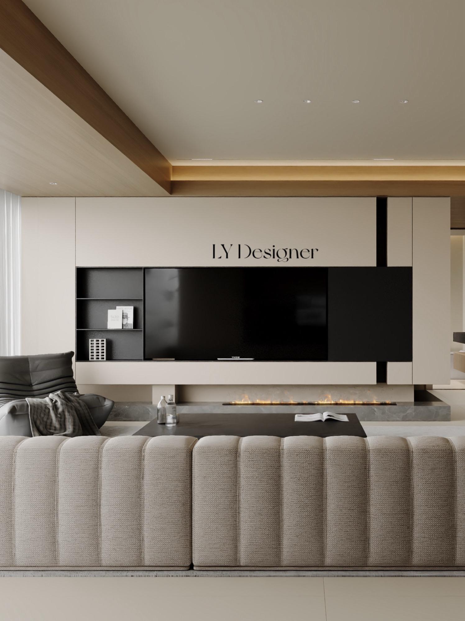 • 𝑳𝒀 𝑫𝑬𝑺𝑰𝑮𝑵  四川设计 133平 以"极简...