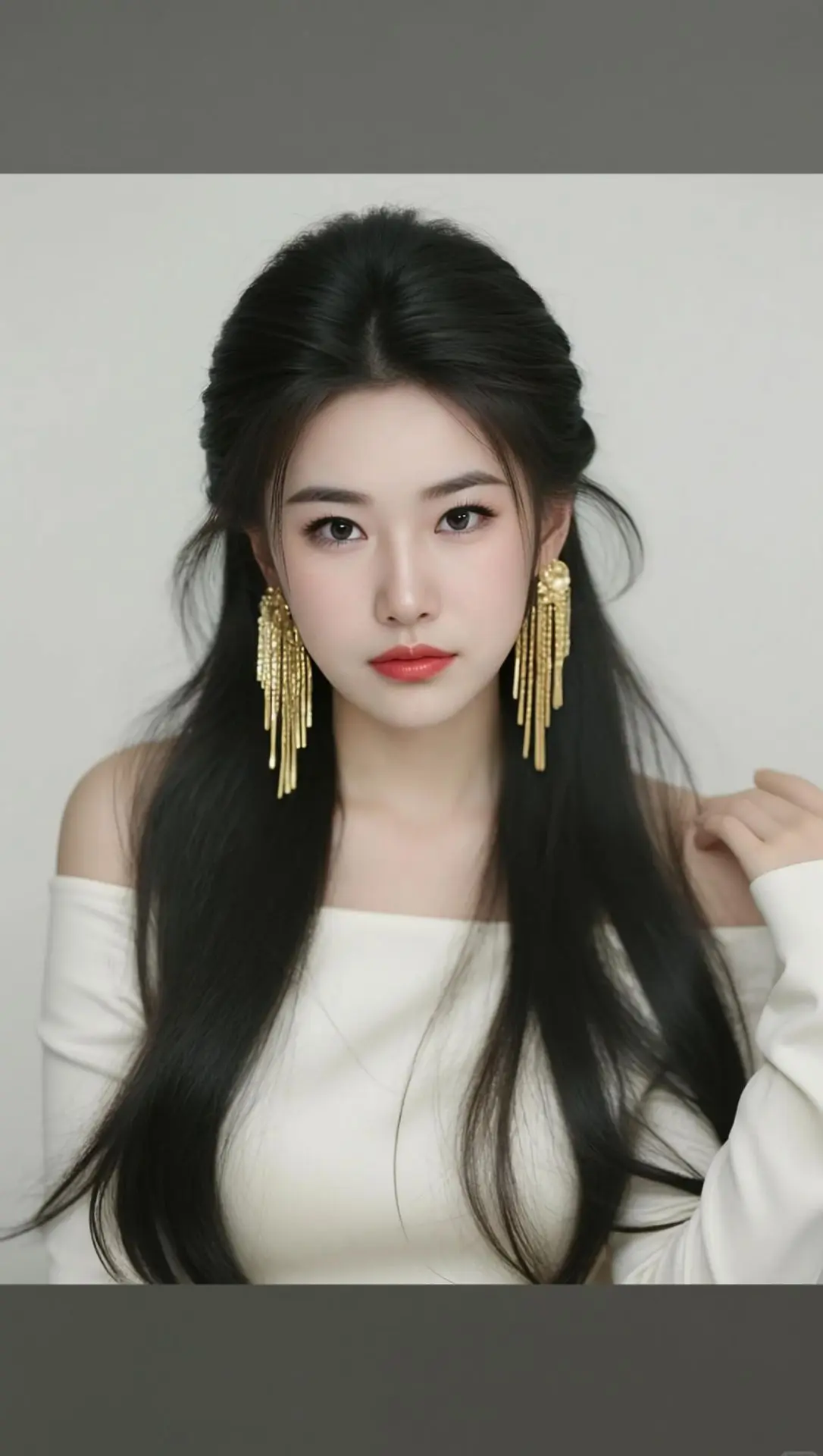 AI露肩氛围感写真 随变ai随便玩