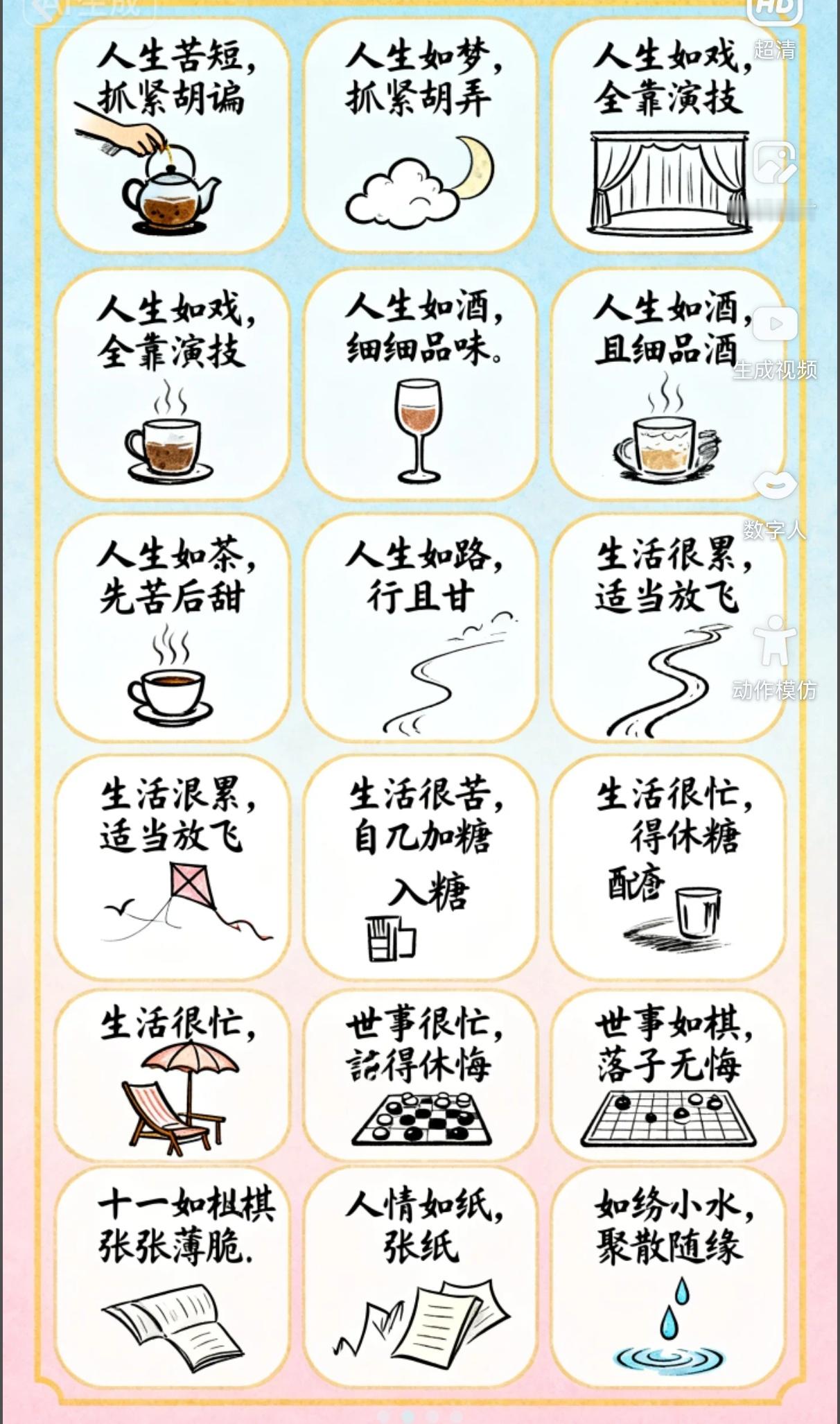 秦岭笑谈[超话]人生苦短，抓紧胡谝人生如梦，抓紧胡弄人生如戏，全靠演技人生如酒，