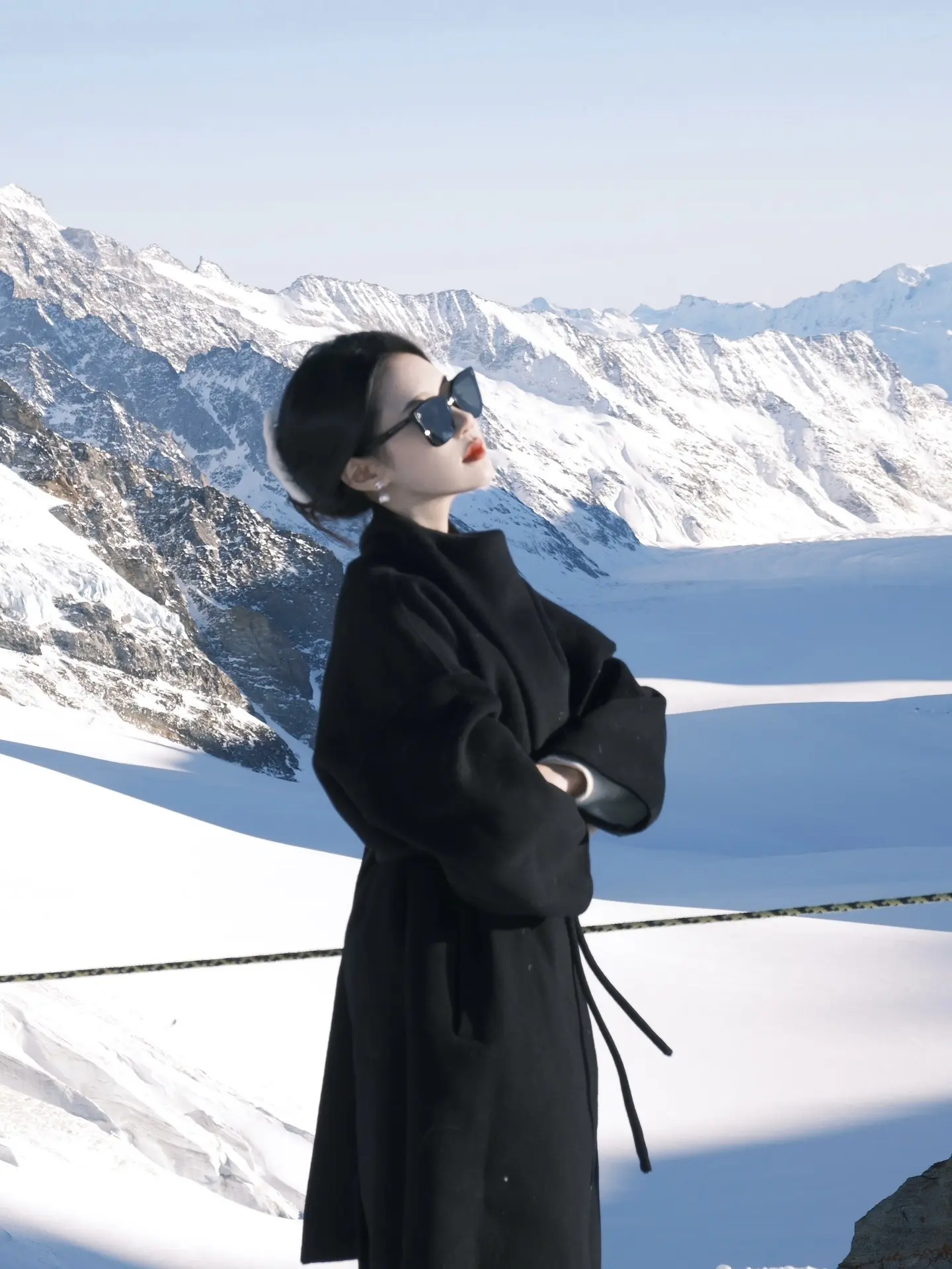 “我想我不应拘泥于此 趁年轻 爱什么就去追什么”
时隔五年 终于又来瑞士看少女峰啦
