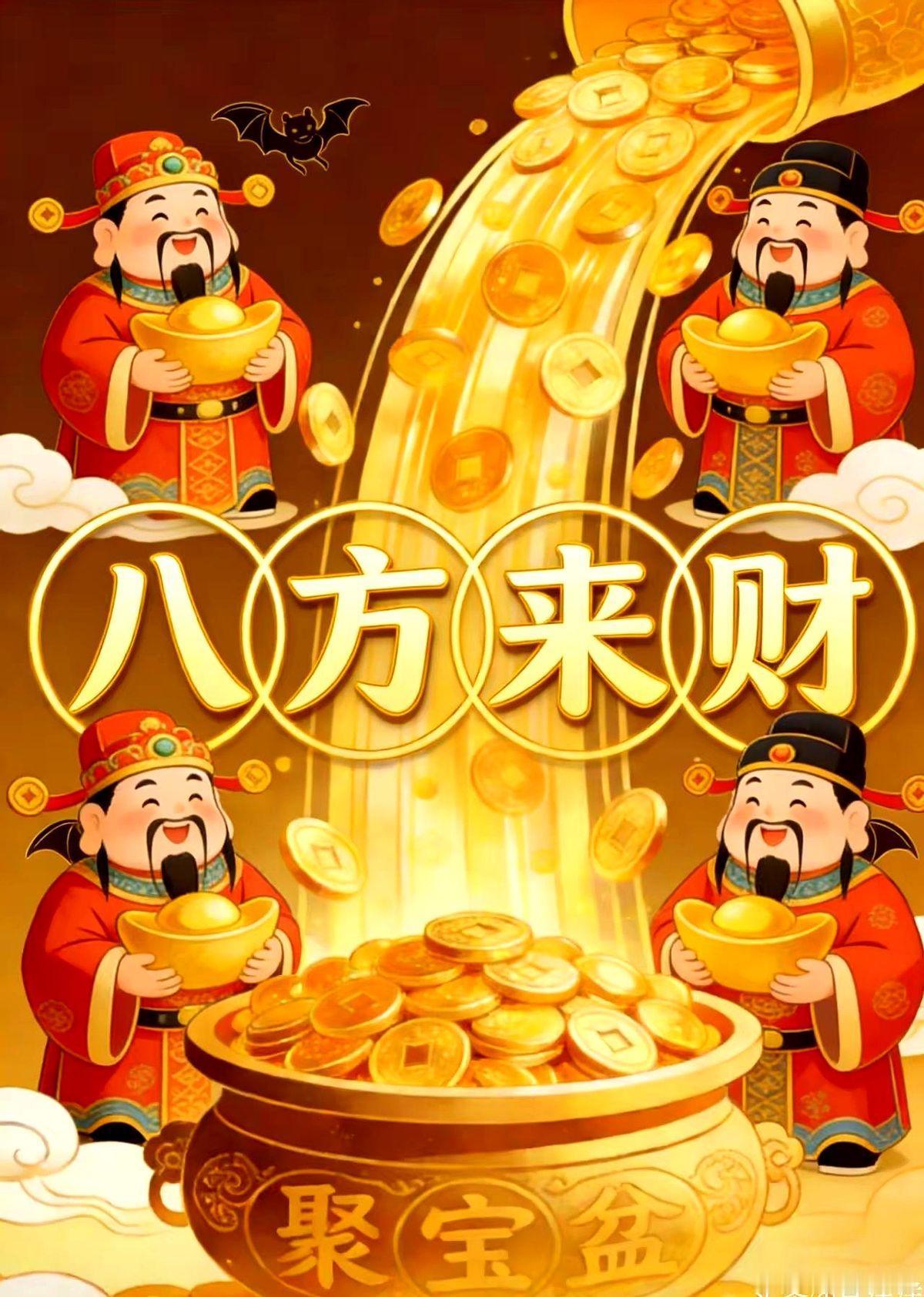 热搜词条“八方来财”凌晨蹿上微博第18位，话题阅读量一天破三亿，仔细刷评论，打工