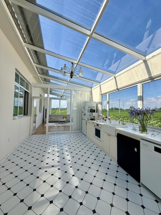 谁懂啊❗️在农村阳光房实现咖啡自由，太爽啦！