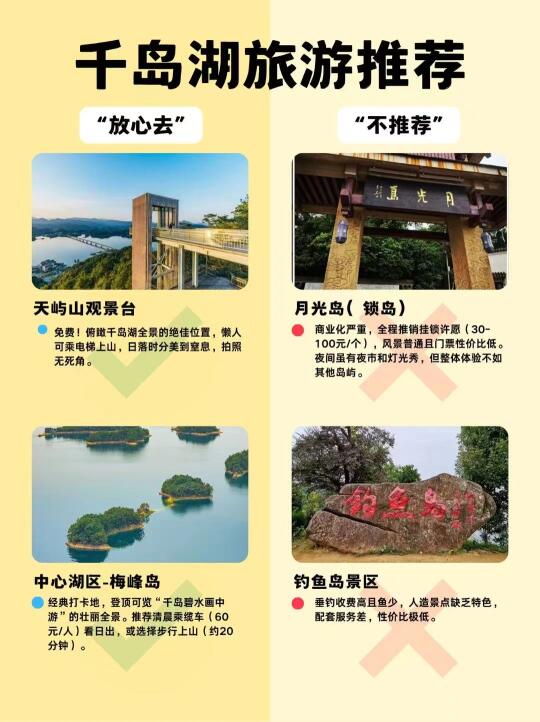 千岛湖必看👀攻略 | 3天2晚精华版