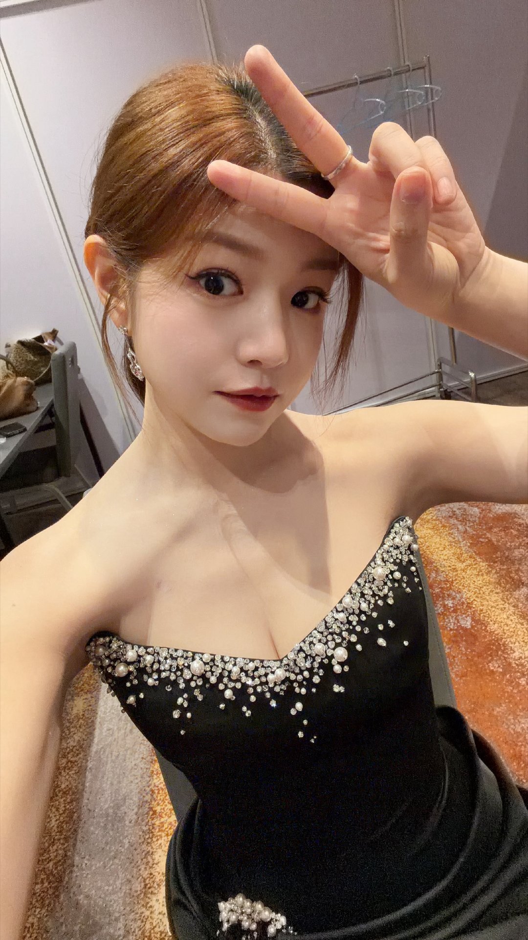 陈妍希  微博交流之夜红毯 