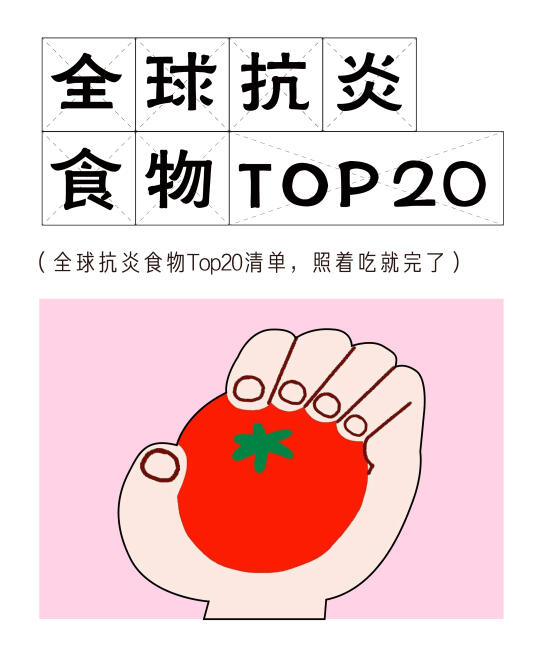 哈佛医学院：TOP20抗炎食物清单