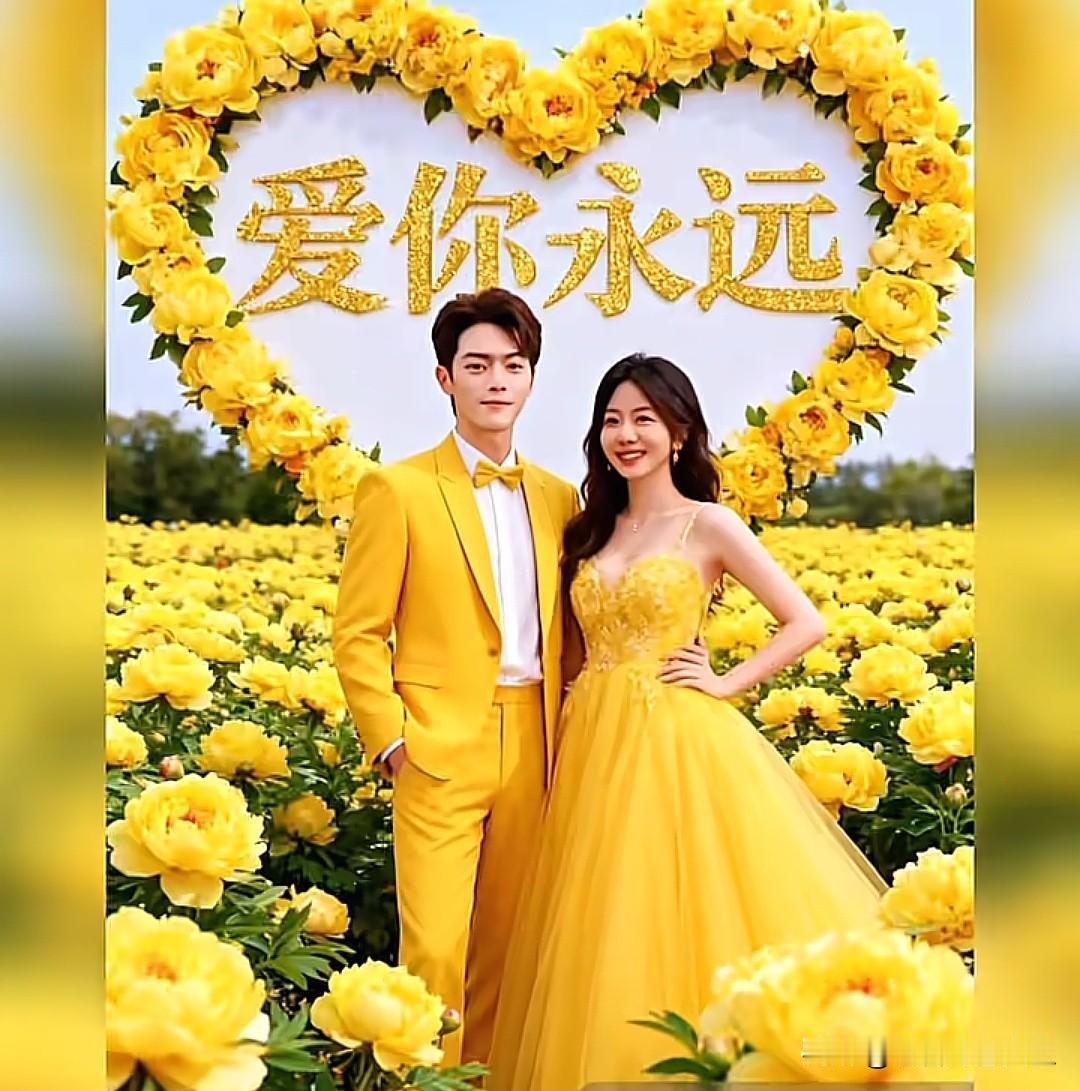 花海婚纱照绝美！许凯谭松韵二搭太让人期待了，下一部新剧什么时候播？谭松韵 ​谭松