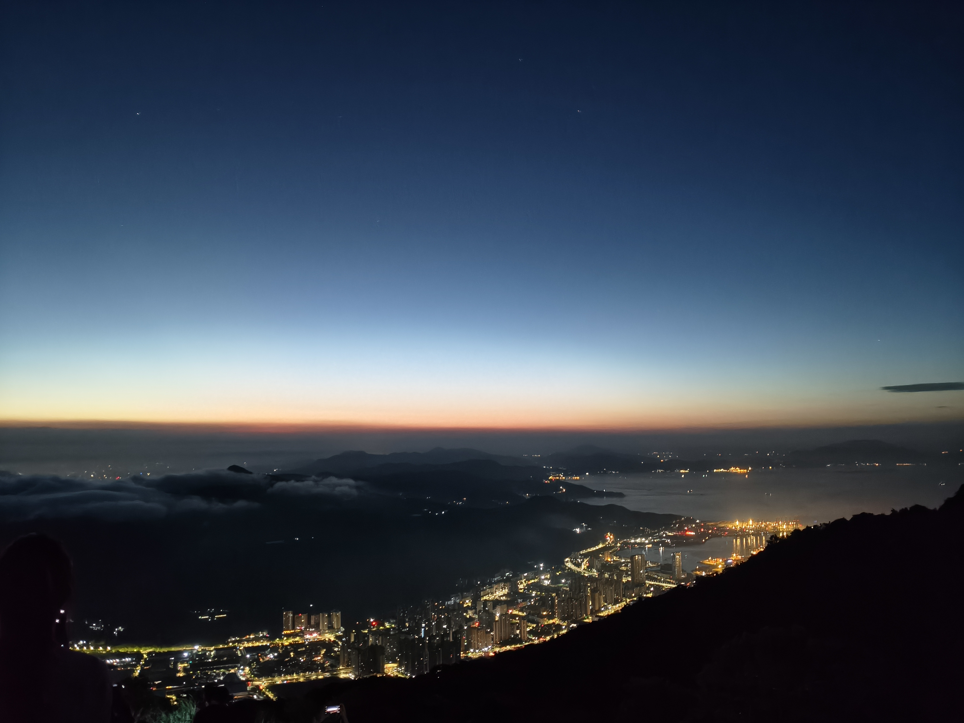 等待日出ing 深圳·梧桐山