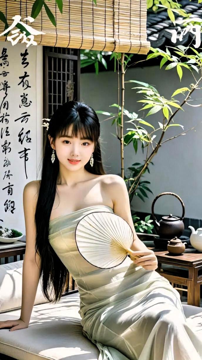 上联：雪吻梅枝香暗度，
下联：阳戏竹叶青藏秀